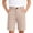 Beige, variant on DuoJiaJ Girls Pull-On Cotton Twill Shorts with Pockets Size 5-6 Years