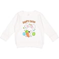 thumbnail image 2 of Inktastic Happy Easter Bunny with Eggs and Carrot Toddler Sweatshirt, 2 of 4
