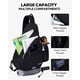 thumbnail image 3 of Mochila Cruzada Waterfly Bolso Casual para Ciclismo Senderismo 18 litros, 3 of 5