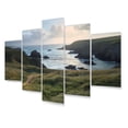 thumbnail image 2 of Designart "Expansive Coastal Views III" Coastal Metal Wall Decor Set, 2 of 5