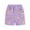 Purple, variant on Toddler Boys Sweat Shorts Summer Athletic Print Shorts with Pockets Casual Elastic Waist Cotton Shorts, Sizes 2-7