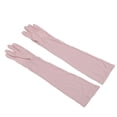 thumbnail image 2 of Women Arm Sleeves  , Soft Breathable Reusable Arm Sleeve  For Cycling For Summer For Running Pink, 2 of 8