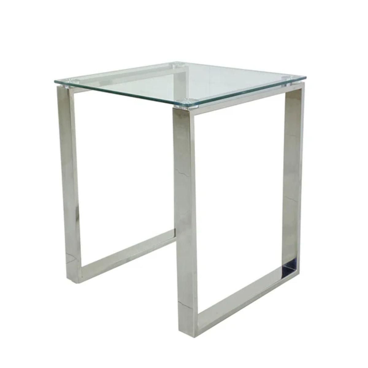 Table d'appoint Gen en argent