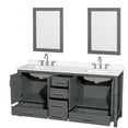 thumbnail image 6 of Wyndham Collection Wcs141472d-Qtz-Us3m24 Sheffield 72" Free Standing Double Basin Vanity, 6 of 7