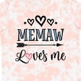 thumbnail image 4 of Inktastic Memaw Grandma Loves Me Girls Toddler T-Shirt, 4 of 5