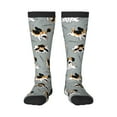 thumbnail image 2 of Lsque Funny Beagle Active Dog Printed Crew Socks Men's Women's LightWeight Thin Casual Calf Socks ,Knee High Socks,Cotton Socks, 2 of 9