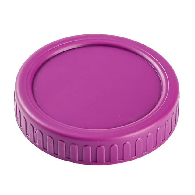 Dsscvnef Wide Mouth Jar Lids Canning Storage Lids Leak Proof Durable Scratch 86mm Airtight Food Preserving Containers