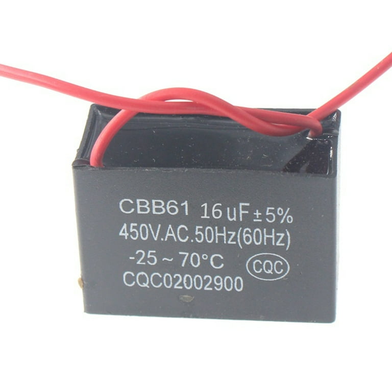 MOMOJIA CBB61 Starting Capacitor 1UF-20UF Motor Capacitor MOMOJIA CBB61 Starting Capacitor 1UF-20UF Motor Capacitor