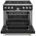 thumbnail image 2 of CAFE CGY366P3TD1 professional gas range, 2 of 5