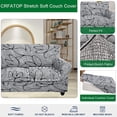 thumbnail image 3 of 2 Pet Soft Stretch Sofa Covers for 1 Seater (Small, 08), 3 of 6