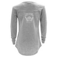 thumbnail image 2 of Harley-Davidson Women's Forged Decor High-Low Long Sleeve Shirt - Gray (XL), Harley Davidson, 2 of 2