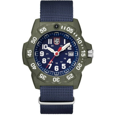 Luminox Men's Navy SEAL Blackout Diver's 200 m Steel Watch XS.3252 