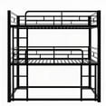 thumbnail image 2 of [Sturdy & Space-Saving] Restonic Bunk Bed - Twin XL with Metal Slats & Guard Rails, 2 of 8