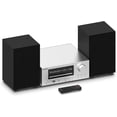 thumbnail image 1 of Estéreo  Bluetooth y reproductor de CD,  100 W con radio FM, visualización LCD retroiluminado, MAJORITY Oakcastle, 1 of 6