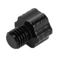 thumbnail image 1 of Motorcycle Rear View Mirror Hole Plug CNC Machined Aluminum Alloy Stability for All Motorcyclists 10mm Reverse Thread, 1 of 7