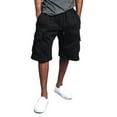 thumbnail image 6 of G-Style USA Men's Fleece Heavyweight Cargo Sweat Shorts - Sizes up to 6XL, 6 of 7