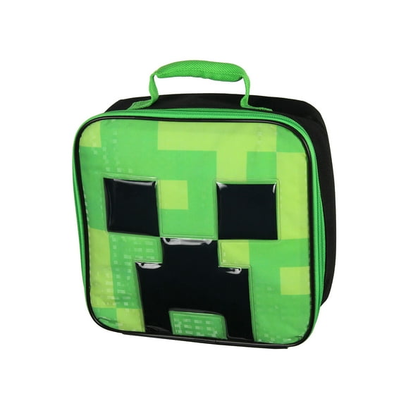 Minecraft Video Game Creeper Insulated Lunch Box