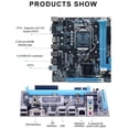 thumbnail image 4 of Desktop Motherboard, Dual Channel H61 Computer Motherboard M.2 NVMe NGFF  for Chassis, 4 of 7