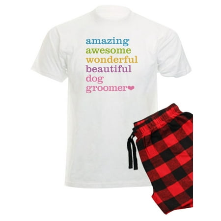 

CafePress - Amazing Dog Groomer - Men s Light Pajamas
