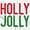 White, variant on Christmas Saying Holly Jolly Xmas Sweatshirt for Men or Women Brisco Brands S