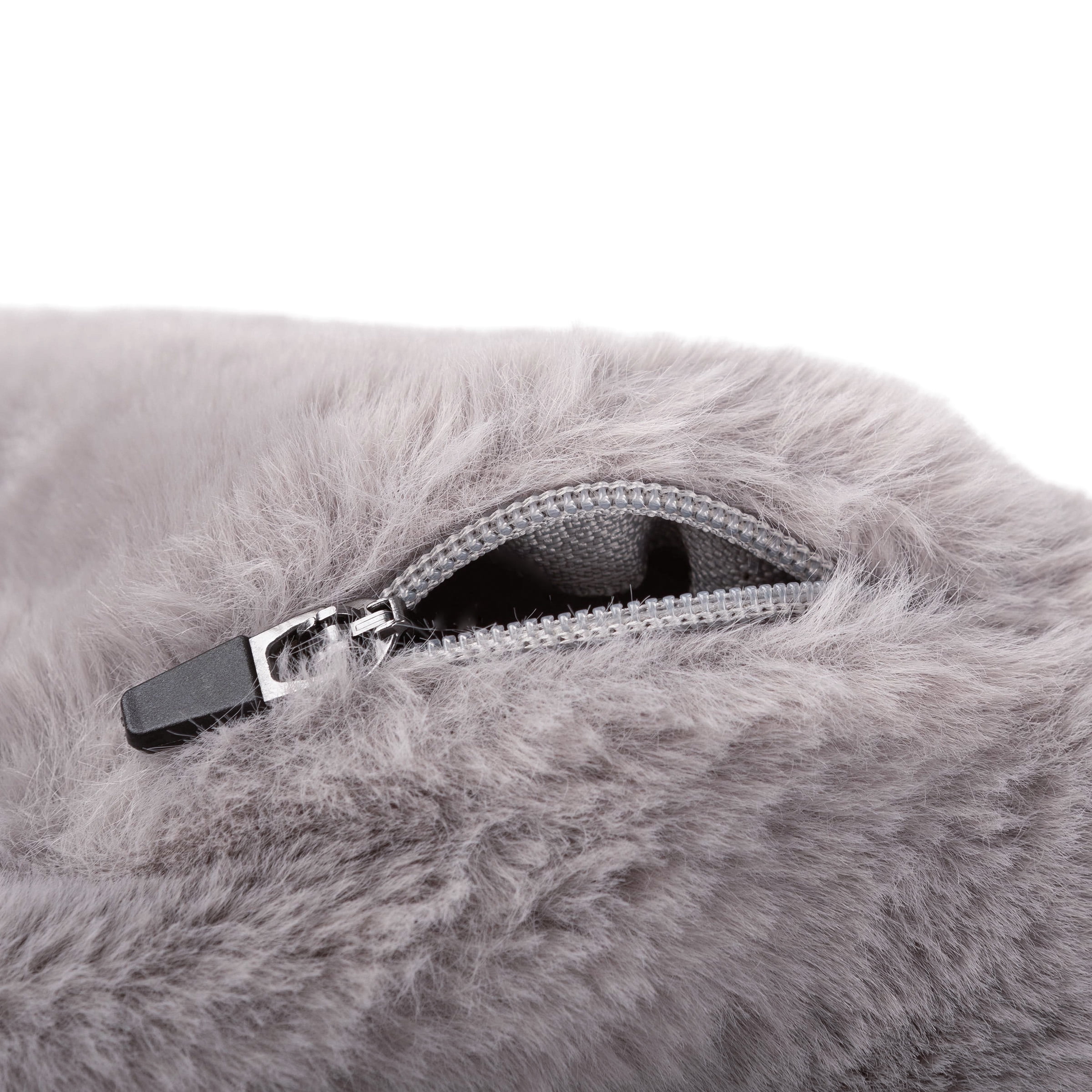 PETMAKER Dog Bed - Donut Dog Bed and Cat Bed for Small Pets (Gray)