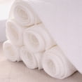 thumbnail image 5 of Conairie Washable Cotton Diaper for Reusable Breathable Soft Gauze Cloth Nappies with Absorbent White 0M-6M, 5 of 7
