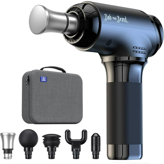 BOB AND BRAD T2 Max Massage Gun with Metal Head,Professional Muscle Massage Gun Portable