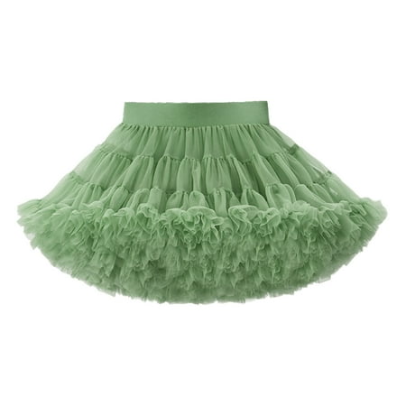 

Spring Summer Tutu Skirt for Girl Princess Lolita Fancy Color Party Fluffy Tutu Skirts Wedding Dress Princess Dress
