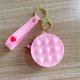 thumbnail image 2 of Push Bubble Round Coin Purse Silicona Descompresión Juguete Llavero De Dibujos Animados Bolsa De Almacenamiento Para Adultos Y Niños Inevent AP007468-04, 2 of 4