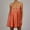 Orange, variant on Royisotas Sleeveless Dresses for Women Backless Summer Cami Fashion Ladies Dress V Neck
