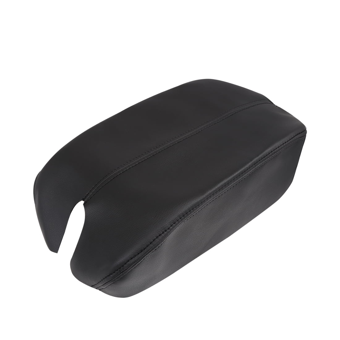 Ezzy Auto Black Leather Console Center Armrest Lid Cover Skin Protector Jacket for Honda Accord 