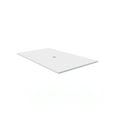 thumbnail image 4 of 30" Modern Solid Surface Minimalist Thin Vanity Countertop - White, 4 of 5