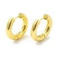 thumbnail image 2 of 5 pair Rack Plating Brass Huggie Hoop Earrings for Women Long-Lasting Plated Lead Free & Cadmium Free Real 18K golden Plated 6 Gauge 19x20x4mm, 2 of 2