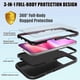 thumbnail image 3 of Funda para iPhone 17 OTTARTAKS con Protector de Pantalla Negra, 3 of 7
