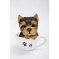 thumbnail image 6 of Hi-Line Gift Ltd. Teacup Yorkshire Terrier Puppy Statue, 6 of 6