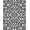 Black, Pattern 3, variant on ODIKA 4'x6' Machine Washable Non-Slip Area Rug, Striped Animal Print Abstract Design High Traffic Rug, Black, 324933