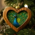 thumbnail image 4 of Rapeiae Christmas Animals Print Acrylic Hanging Christmas Gifts for Family Colleagues Christmas Tree Decoration, 4 of 8