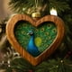 thumbnail image 4 of Christmas Animals Print Acrylic Hanging Christmas Gifts For Family Colleagues Christmas Tree Decoration, 4 of 8
