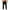 Black, variant on Utoimkio Men's Casual Linen Pants Loose Fit Straight Leg Elastic Drawstring Waist Summer Beach Yoga Long Pants with Pockets