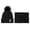 A, variant on Women's Summer Outdoor Travel Essentials Accessories Baseball Caps for Women Ladies Cute Ball Plus Velvet Warm Knitted Two-Piece Hat B-Mark Letter Woolen Hat