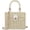 Beige, variant on Handwoven Rattan Bag for Women Wicker Crossbody Shoulder Bag Straw Beach Tote Bag