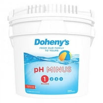 Dohenys pH Minus Sodium Bisulfate Pool Chemicals, 30 lbs, Bucket