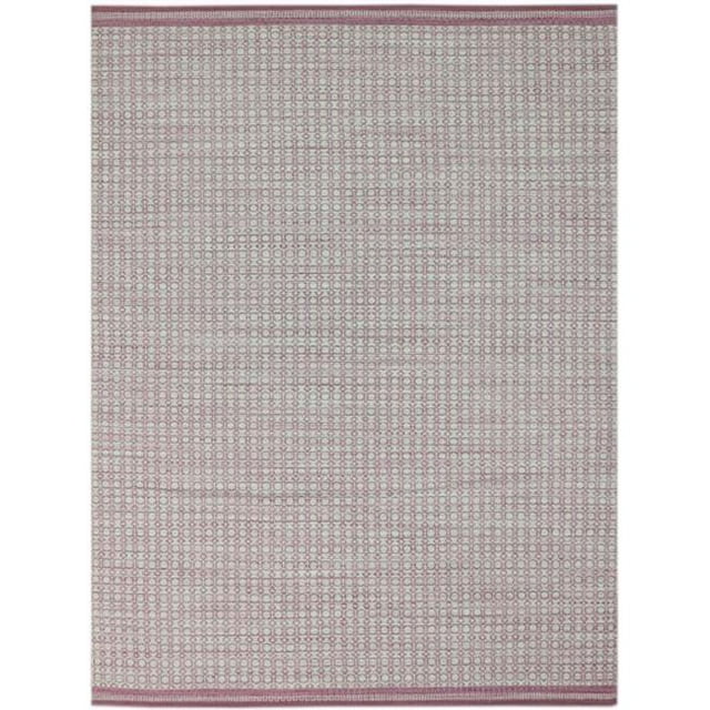 Amer LOF20810 8 x 10 in. LOFT Collection LOF-2 Design Flat-Weave, Pink