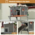 thumbnail image 6 of MEDEHOO Heated Cat House for Outside Cats Winter, 100% Waterproof Insulated Outdoor Cat Shelter with Heater & Insulated Liner, 6 of 7