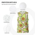 thumbnail image 3 of Sikiie Cute Avocado Basketball Jersey Reversible Men's Mesh Athletic Sports Shirts Training Practice S-4XL4X-Large, 3 of 6