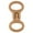 Orange, variant on PcEoTllar Interactive Tough Dog Toy for Aggressive Chewers, Brown, Large