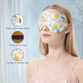 thumbnail image 6 of Aroma Season Silky Sleep Mask, Blackout, Lightweight, Blindfold for Travel&Nap, 100% Natural Stain, Sleep Blinder(Yellow), 6 of 6