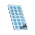 thumbnail image 1 of Injueey Molde de silicona para hacer cubitos de hielo de 21 cavidades, bandeja de molde para crema y pastel con tapa, utensilios para hornear Cocina y Comedor azul 21 rejilla redonda, 1 of 6