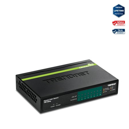 UPC: 0710931161083 | TRENDnet TPE-TG82G 8-Port Gigabit PoE+ Switch