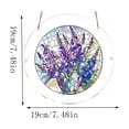 thumbnail image 6 of KOYPTL Acrylic Puzzle Suncatcher Stained Glass Suncatcher Decor Suncatcher Puzzle Window Hanging Craft Kit Decorative Acrylic Puzzles Ideal Acrylic Puzzles for Adults Home Window Balcony Decor, 6 of 6